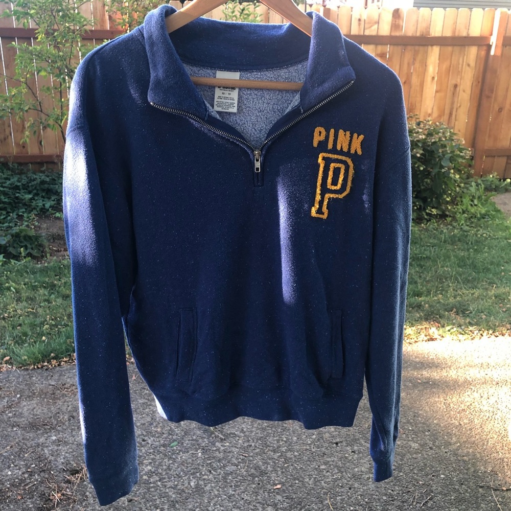 PINK Quarter Zip Sweatshirt